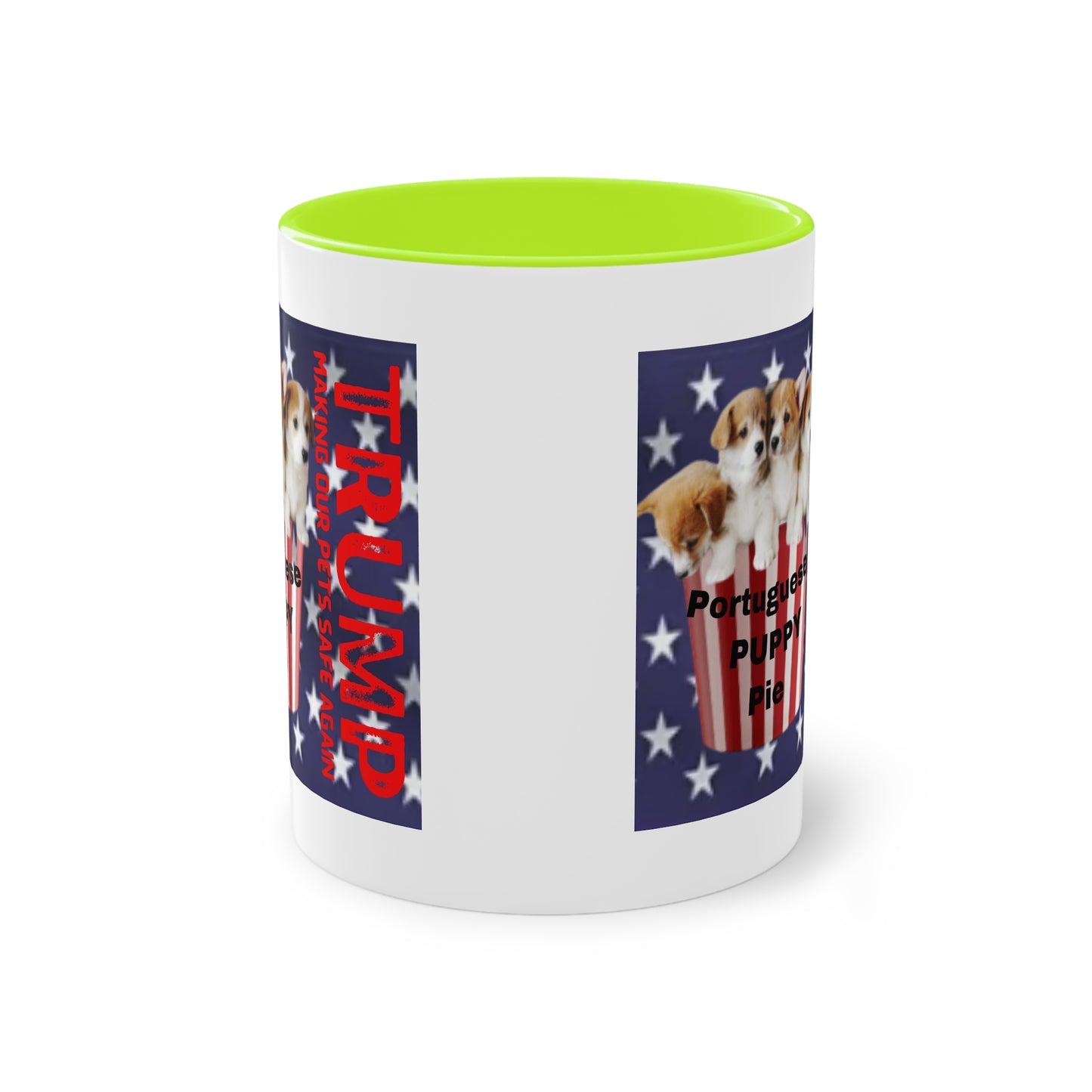 Coffee Mug (Puppies) Donald TRUMP