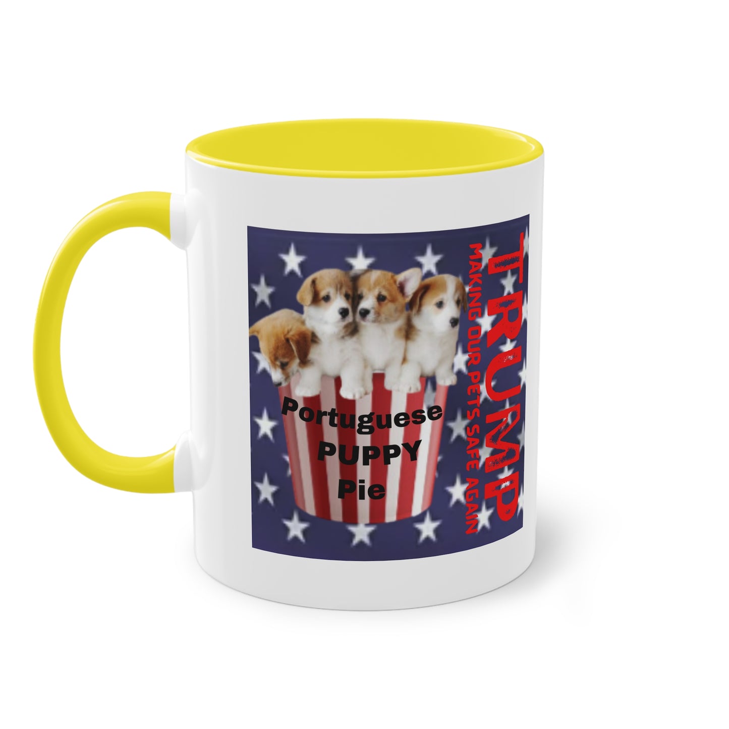Coffee Mug (Puppies) Donald TRUMP