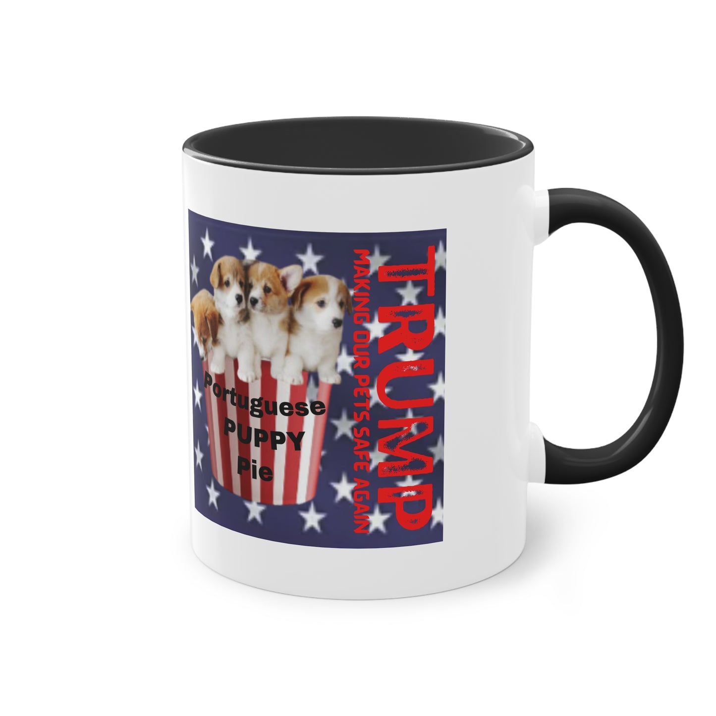 Coffee Mug (Puppies) Donald TRUMP