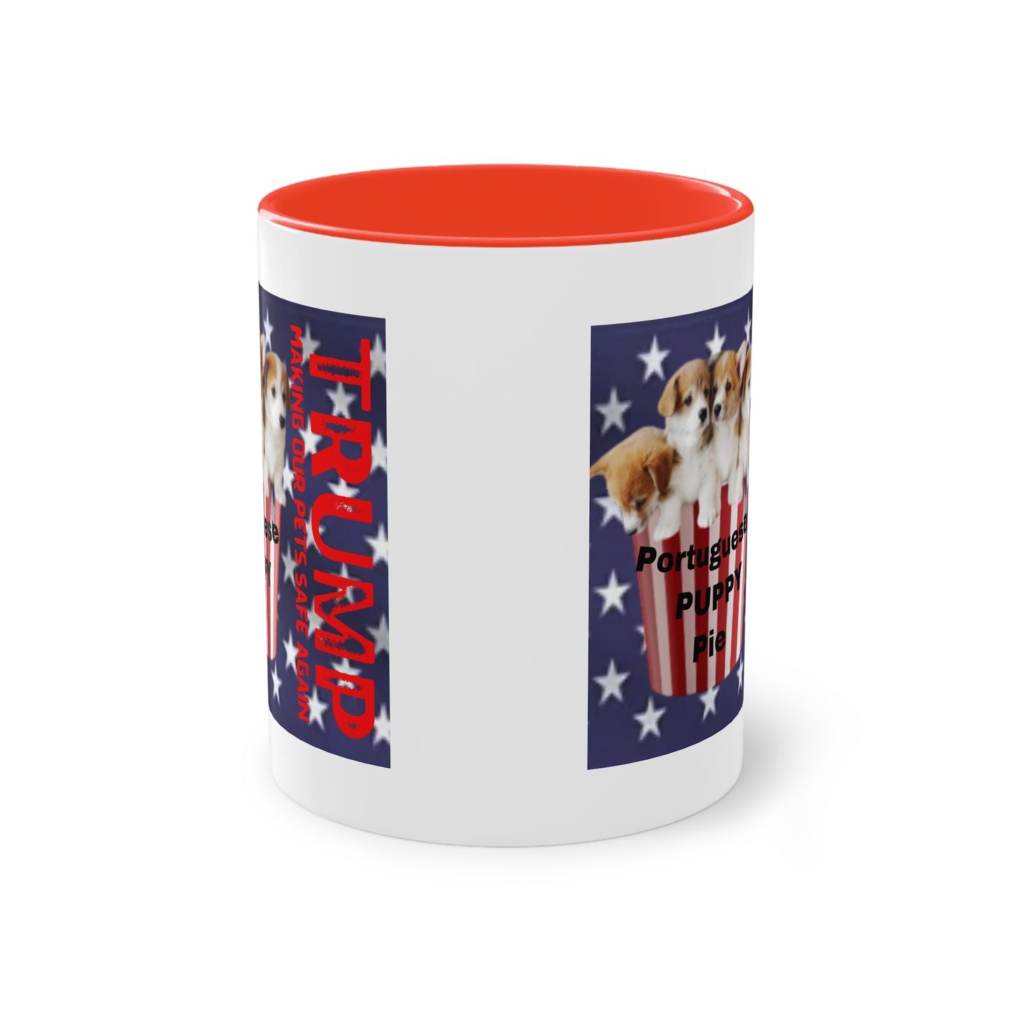 Coffee Mug (Puppies) Donald TRUMP