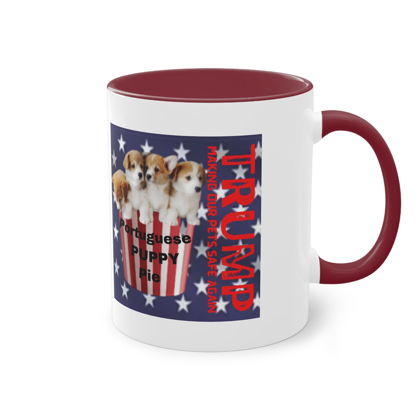 Coffee Mug (Puppies) Donald TRUMP