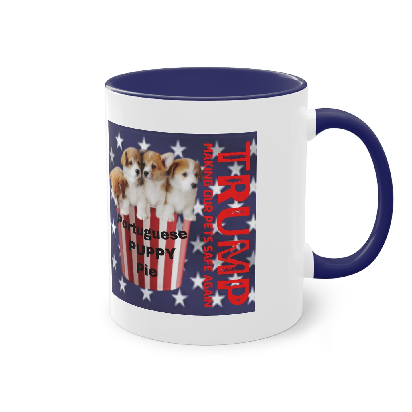 Coffee Mug (Puppies) Donald TRUMP
