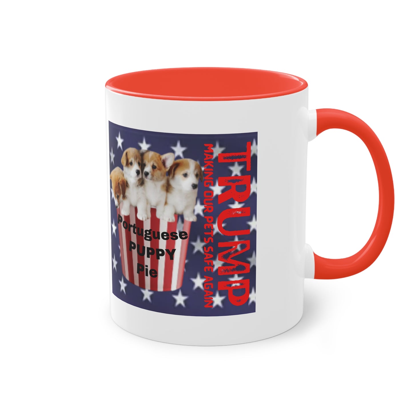 Coffee Mug (Puppies) Donald TRUMP