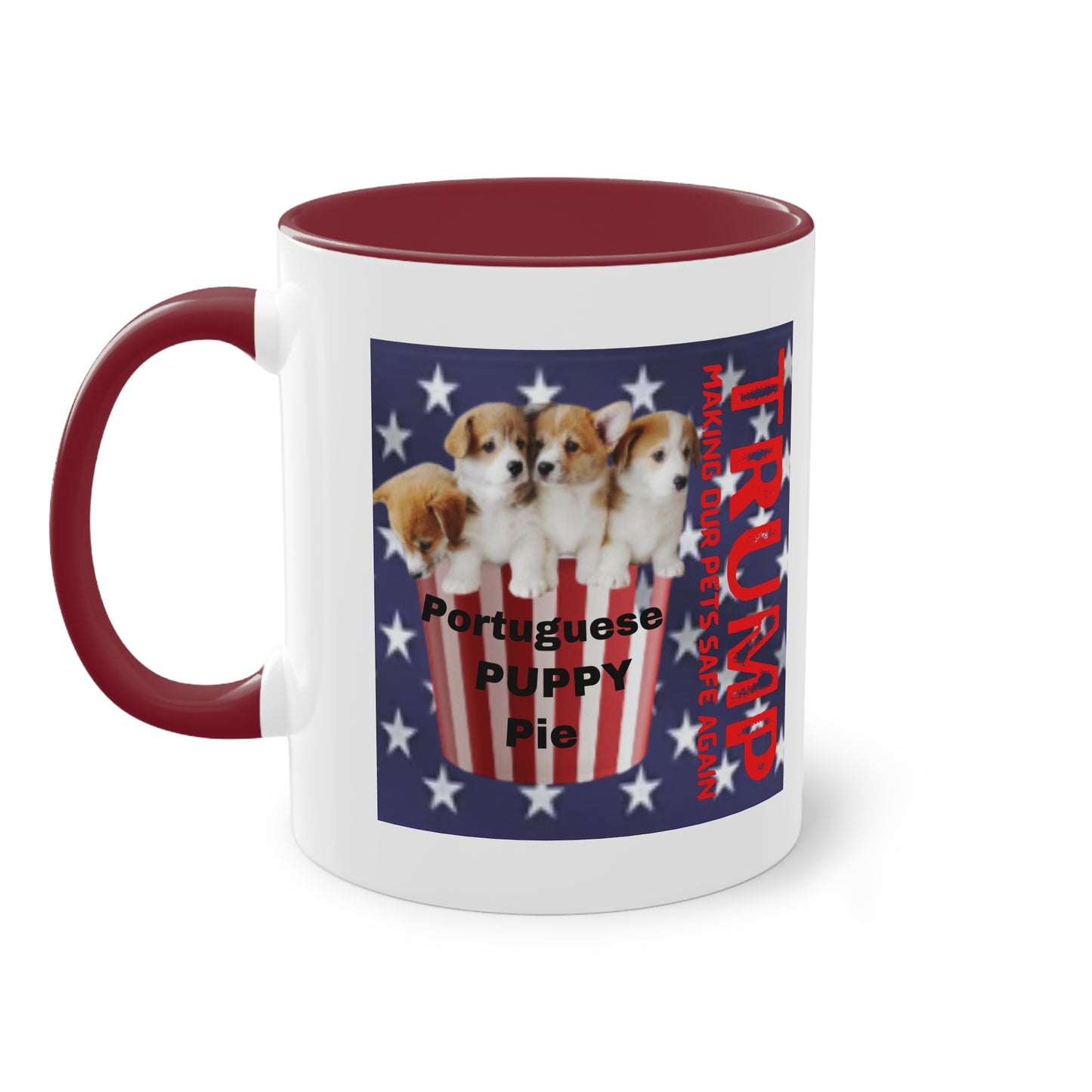Coffee Mug (Puppies) Donald TRUMP