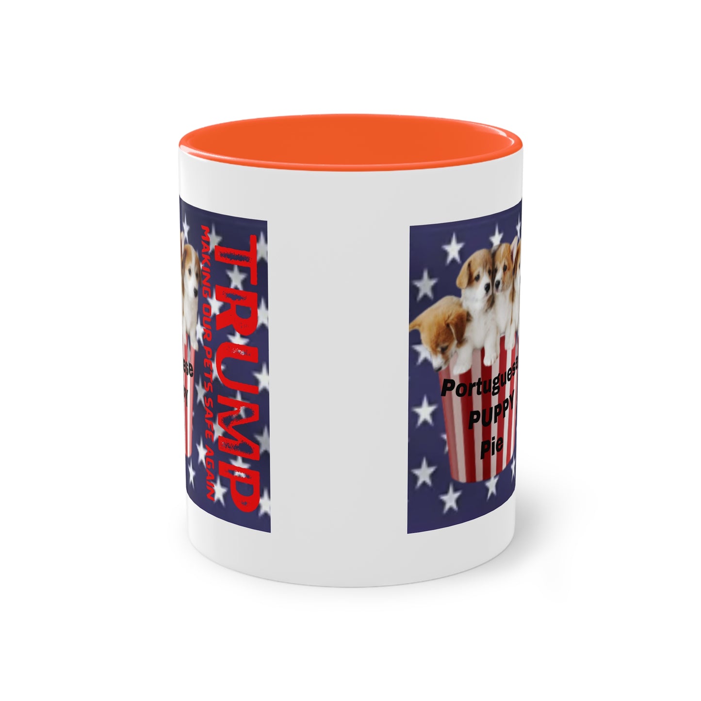 Coffee Mug (Puppies) Donald TRUMP