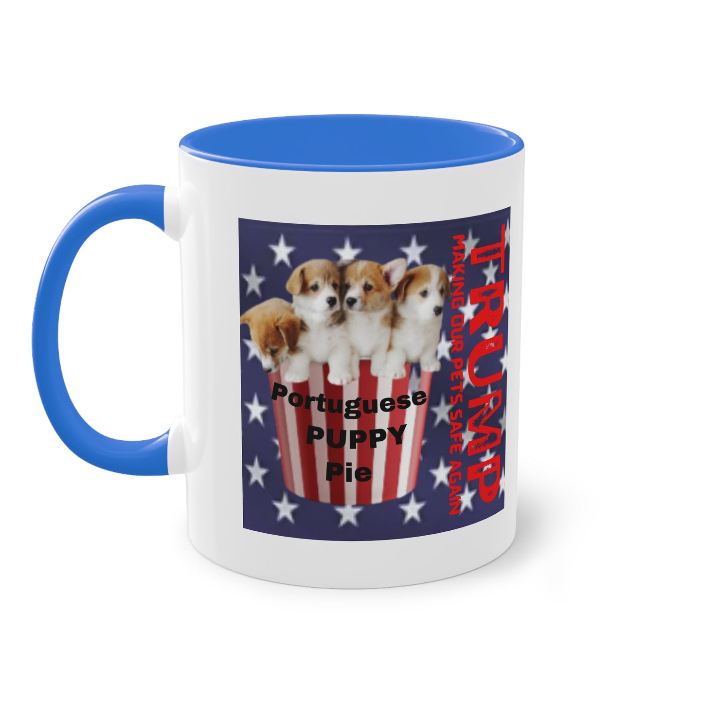 Coffee Mug (Puppies) Donald TRUMP