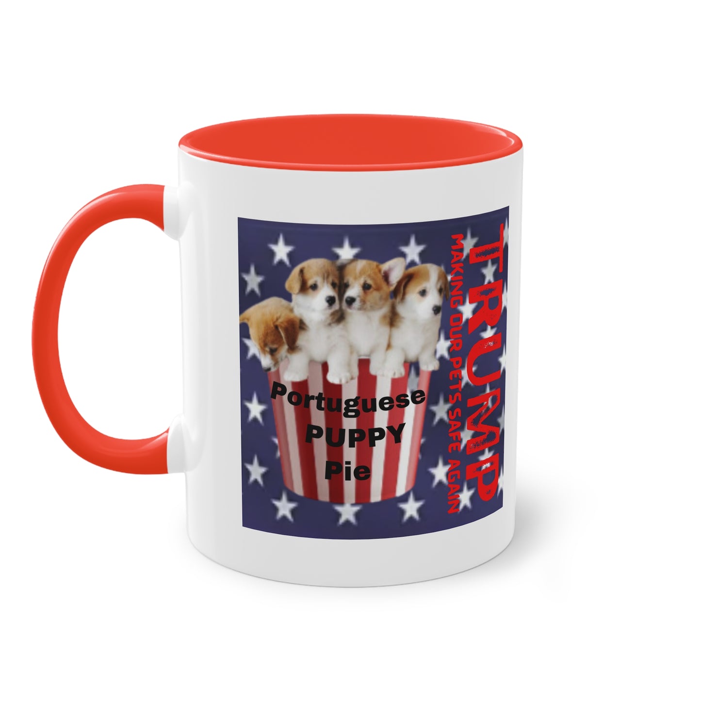 Coffee Mug (Puppies) Donald TRUMP