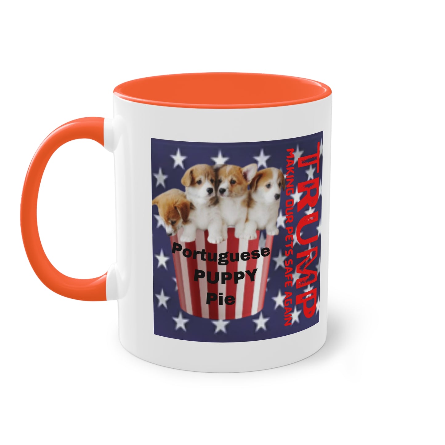 Coffee Mug (Puppies) Donald TRUMP