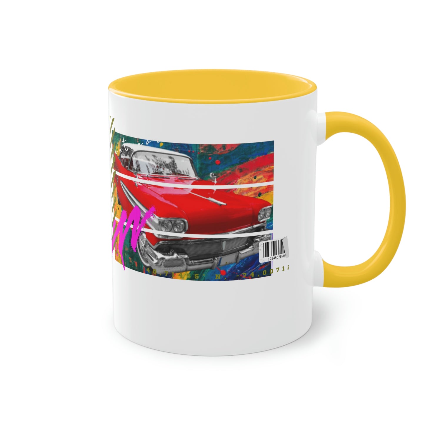 Coffee Mug  ( Urban Red Cadillac )
