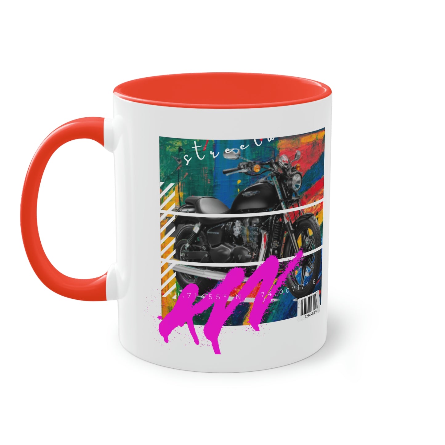 Coffee Mug  ( Urban Black Sports Bike )