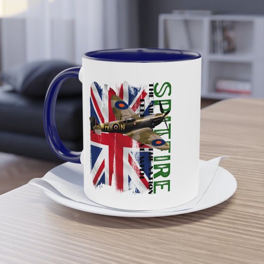 Coffee Mug  ( Spitfire ) Military Style