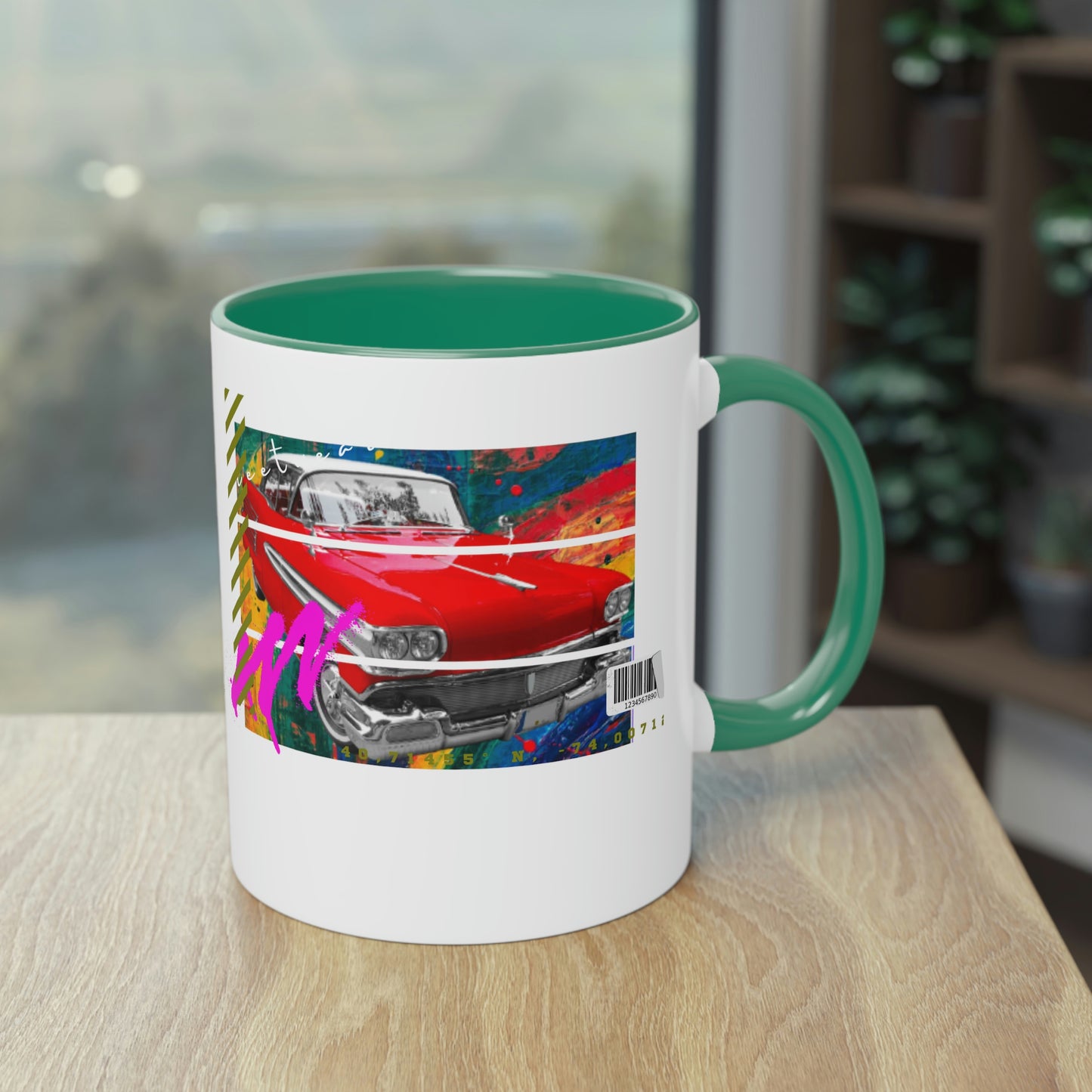 Coffee Mug  ( Urban Red Cadillac )