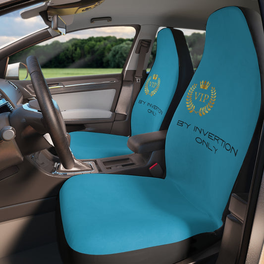 Polyester Car Seat Covers (VIP Turquoise )