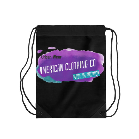 Drawstring Bag ( American Clothing Company Black )