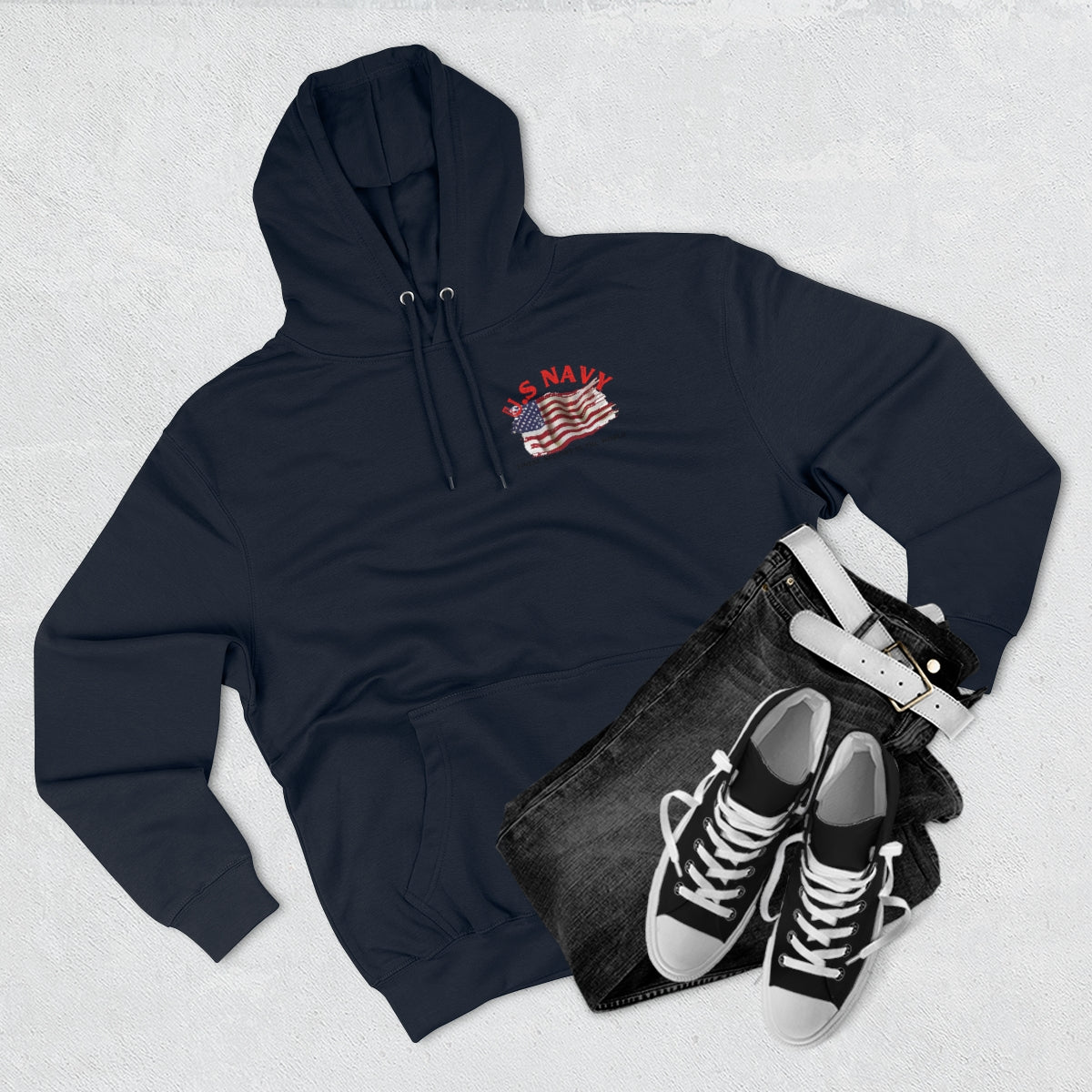 Hoodie ( US Navy ) Military style