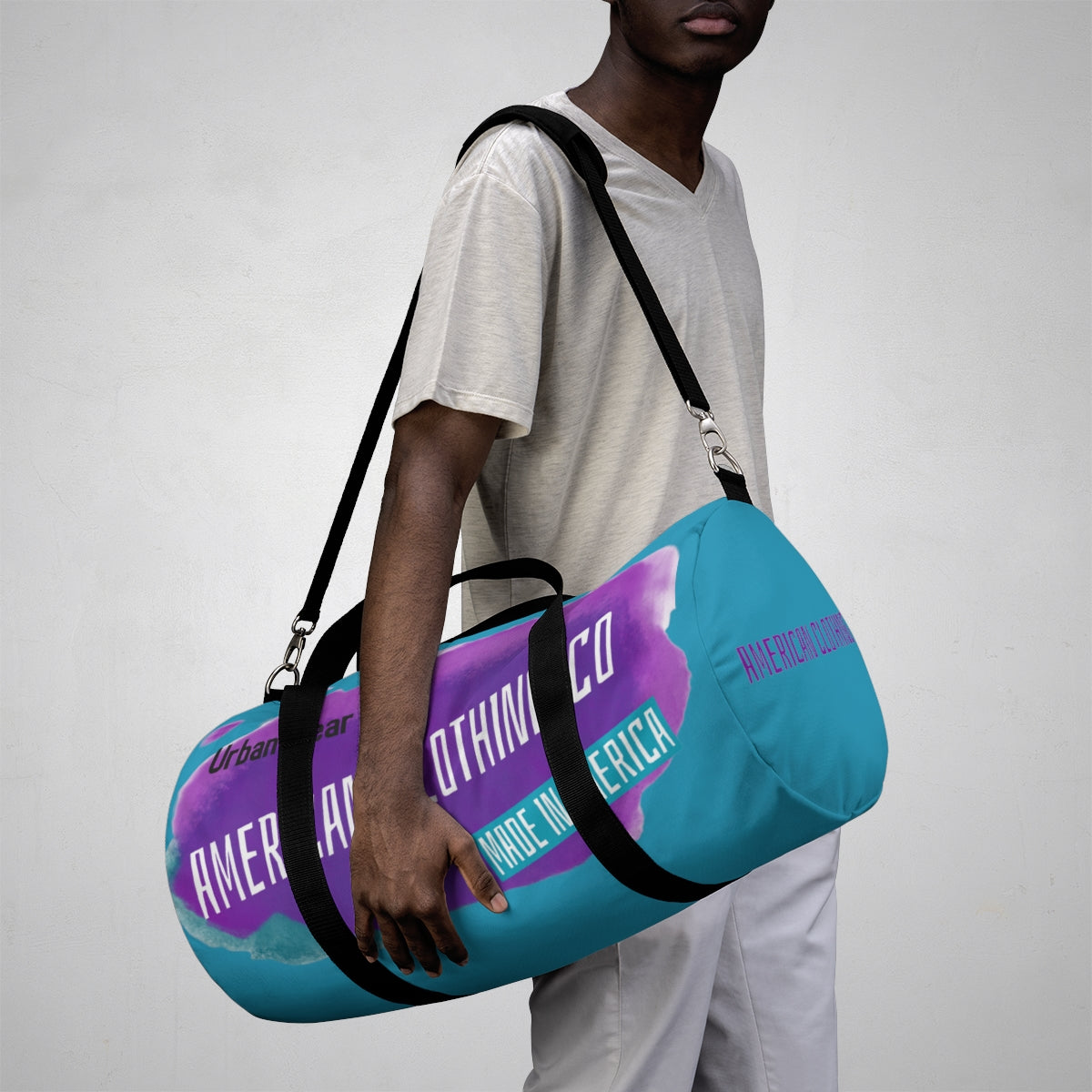 Sports Bag (American Clothing Company ) Turquoise