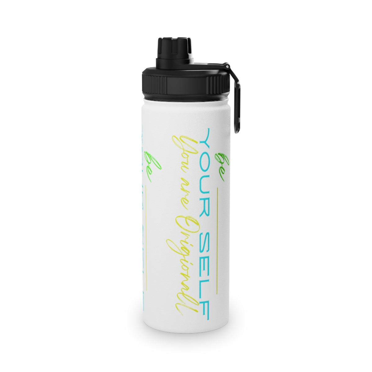 Stainless Steel Water Bottle, Sports Lid ( Be Yourself ) Activewear