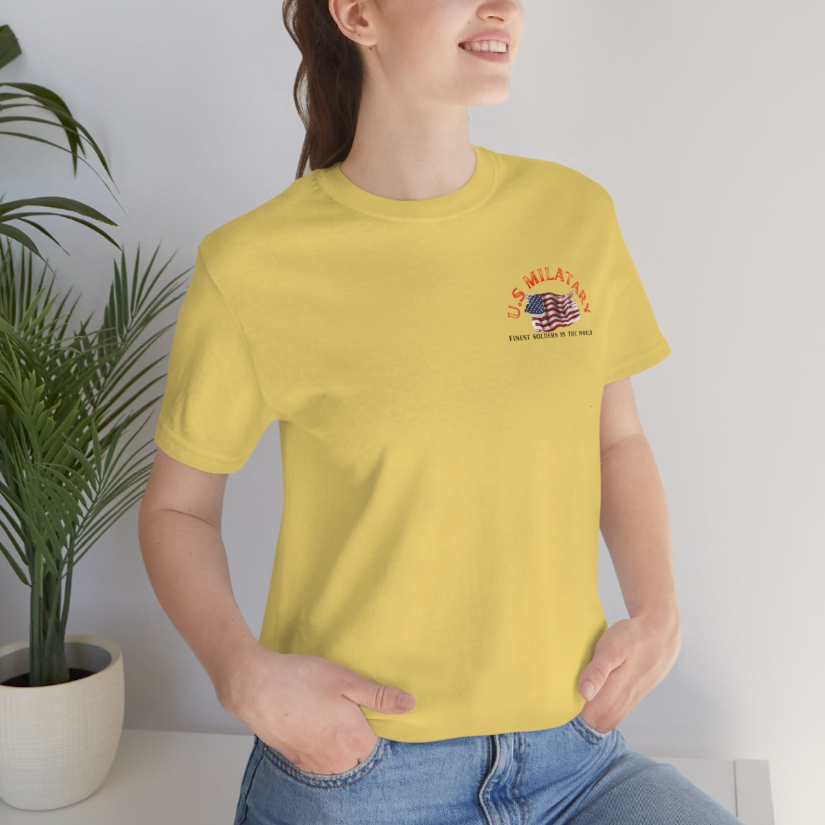 T-Shirt Premium Quality Jersey ( US Military ) Military Style