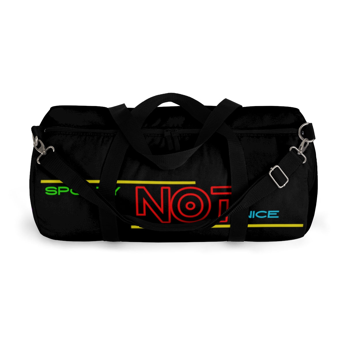 Sports Bag (Sporty Not Nice ) Black