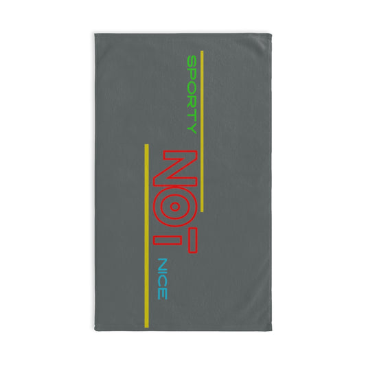 Sports Towel ( SPORTY NOT NICE ) Grey