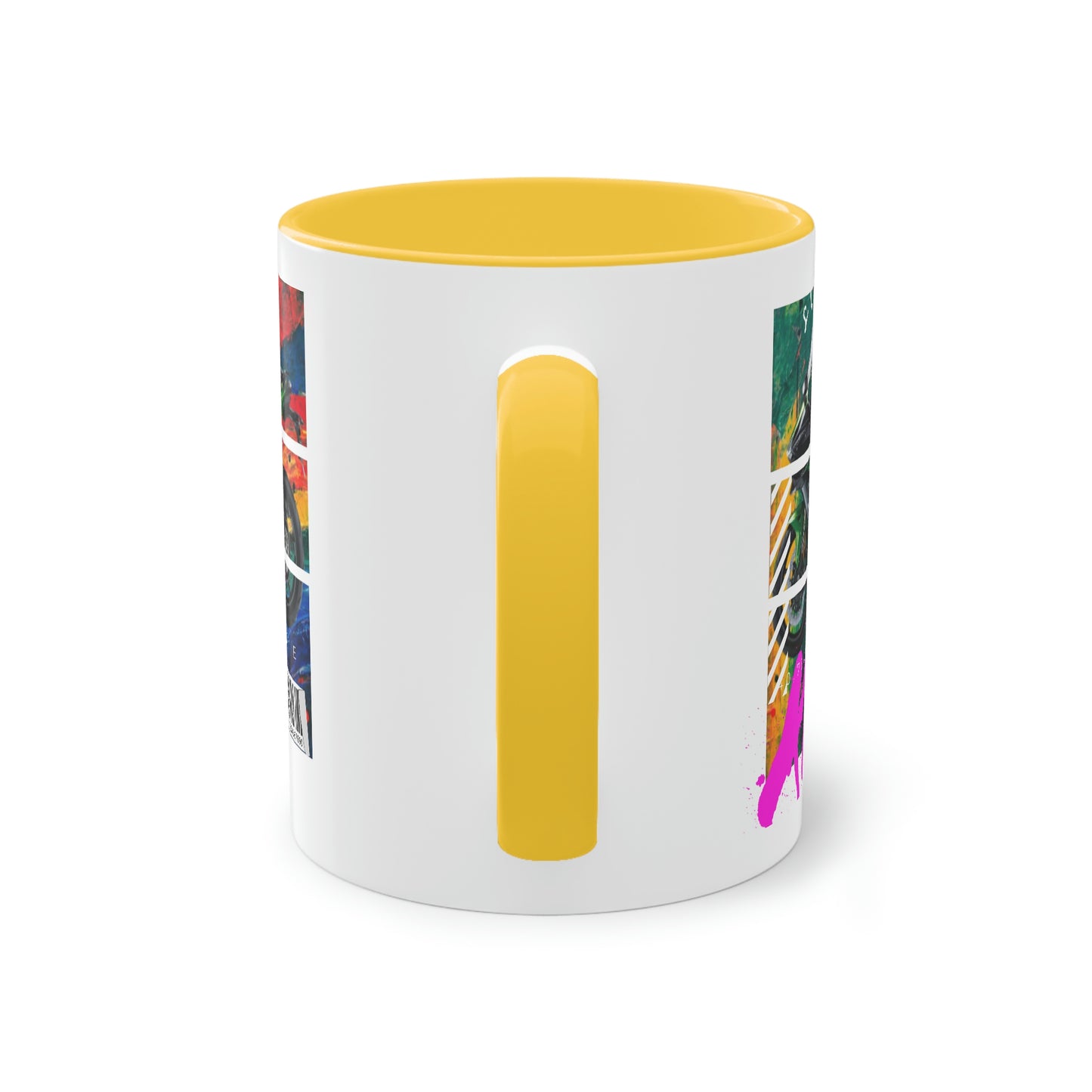 Coffee Mug  ( Urban Green Sports Bike )