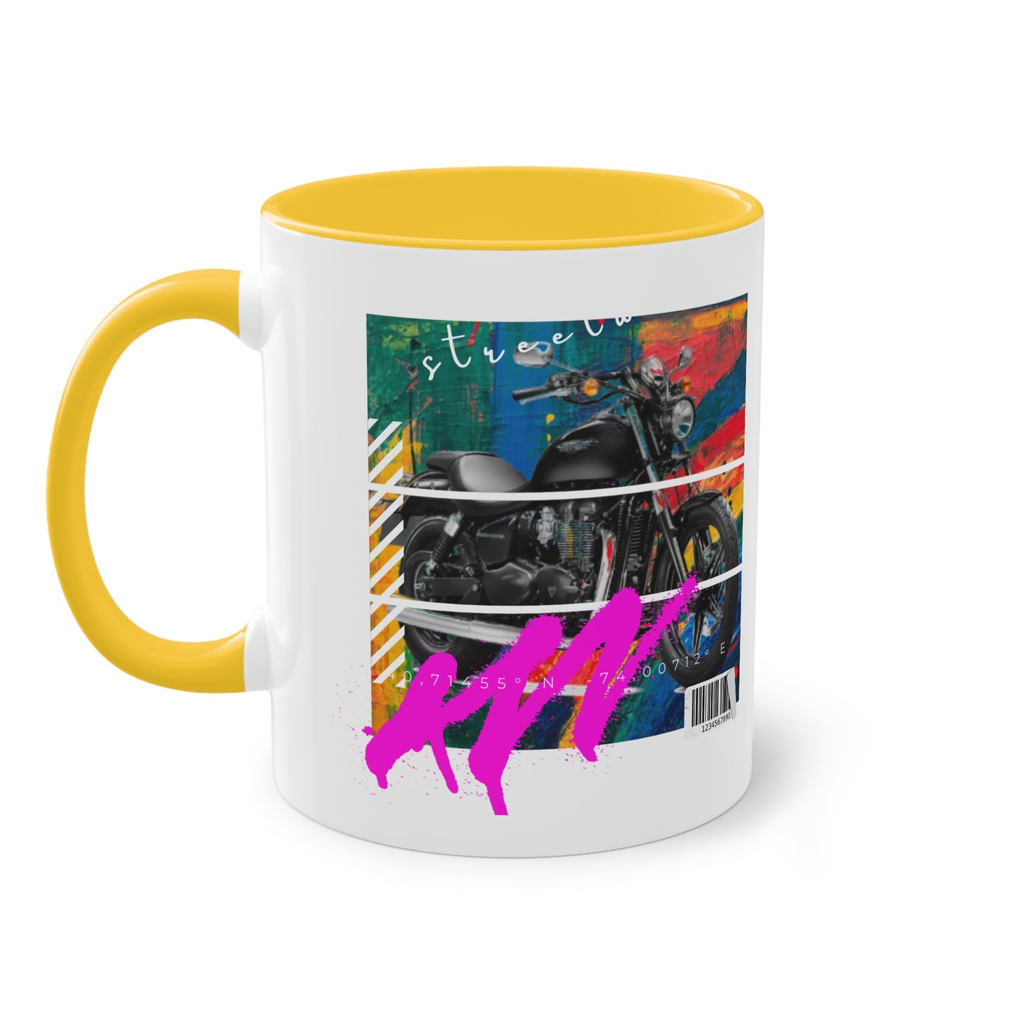 Coffee Mug  ( Urban Black Sports Bike )