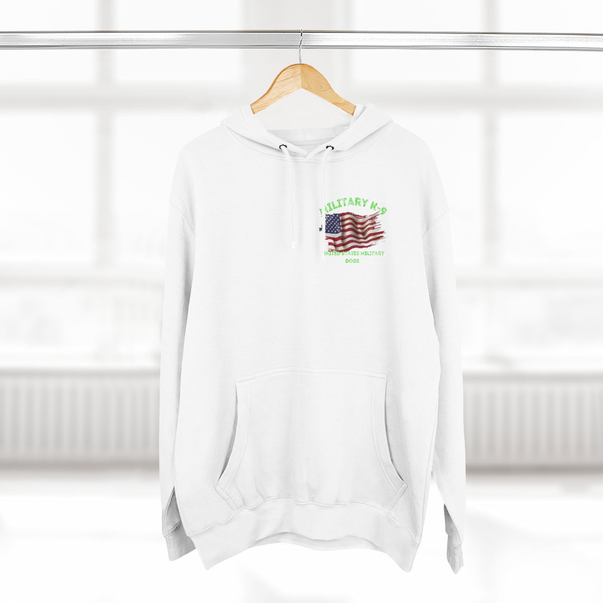 Hoodie ( Military K 9 Unit ) Military Style