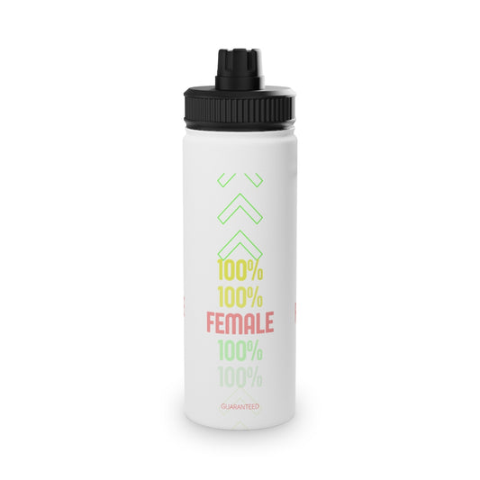 Stainless Steel Water Bottle, Sports Lid ( 100% Female) Activewear