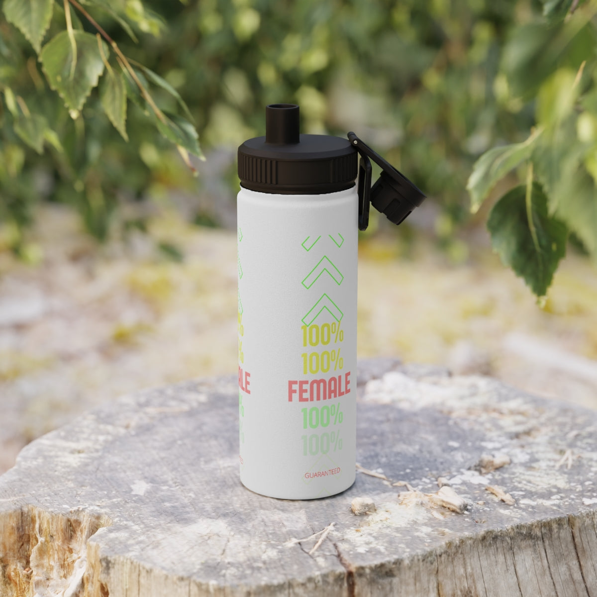 Stainless Steel Water Bottle, Sports Lid ( 100% Female) Activewear