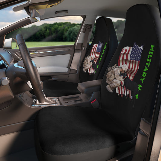 Polyester Car Seat Covers (Military K-9 ) Military Styling
