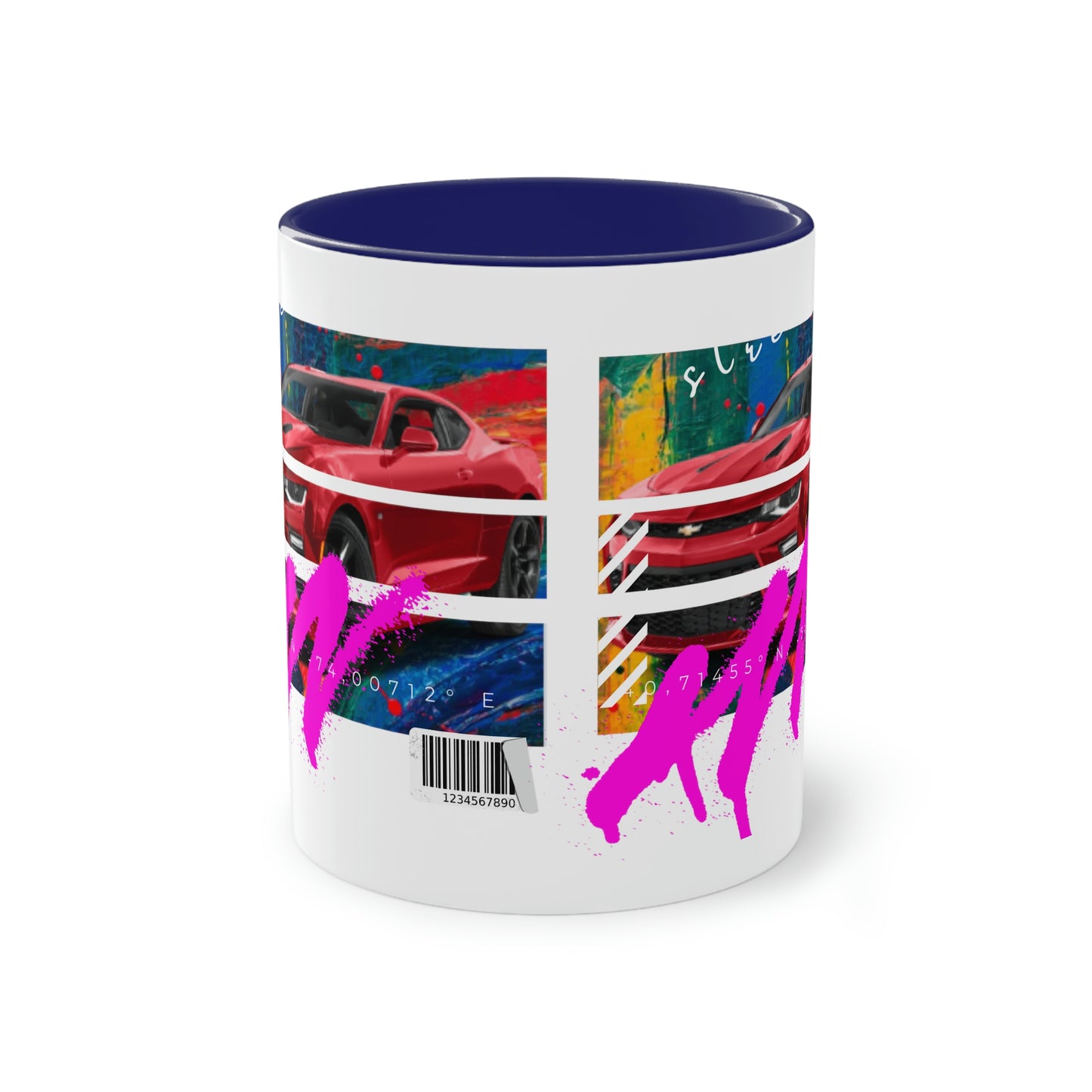 Coffee Mug  ( Urban Red Corvette )