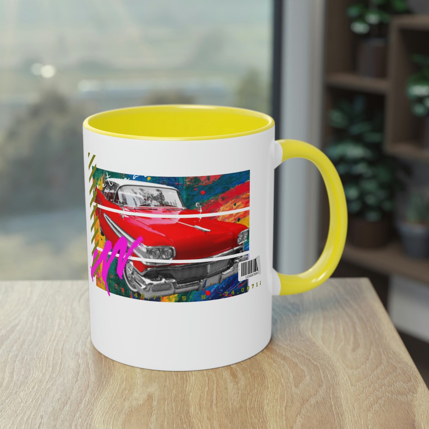 Coffee Mug  ( Urban Red Cadillac )