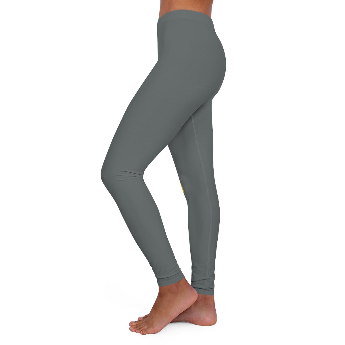 Women's Spandex Leggings ( My body my rules ) GREY