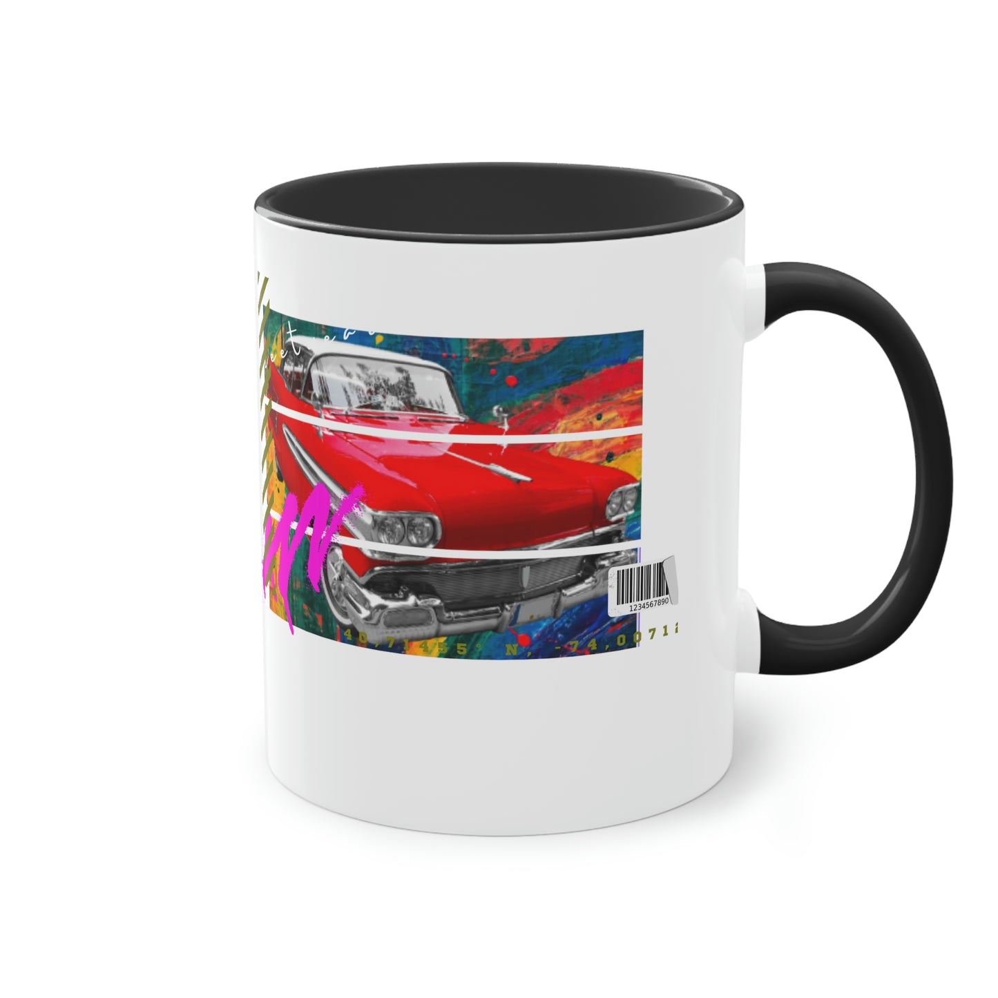Coffee Mug  ( Urban Red Cadillac )