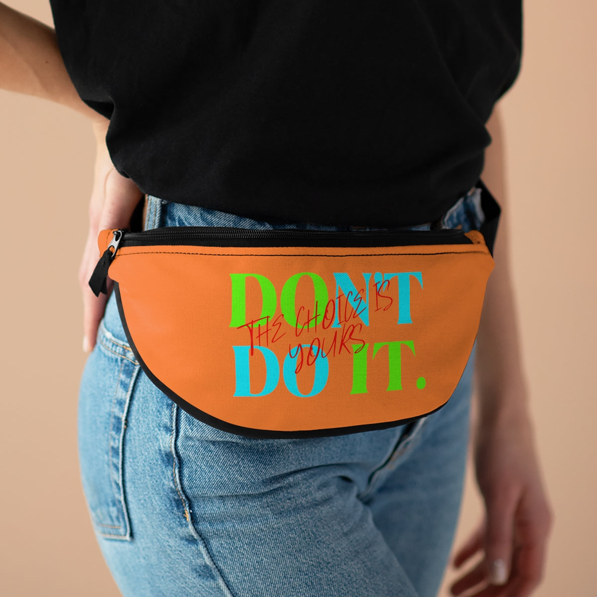 Fanny Pack ( DO it Don't Do It Orange )