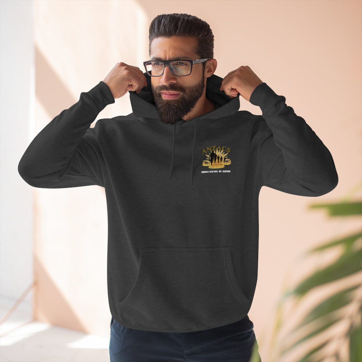 Hoodie ( ANZAC, Australian Military ) Military Style
