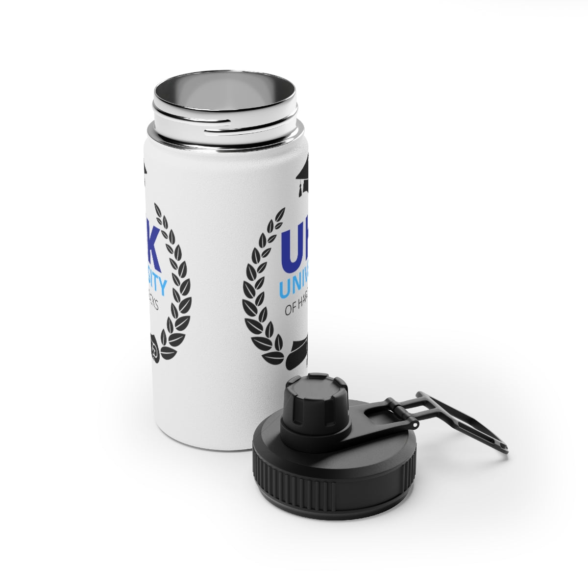 Stainless Steel Water Bottle, Sports Lid ( UHK UNIVERSITY )