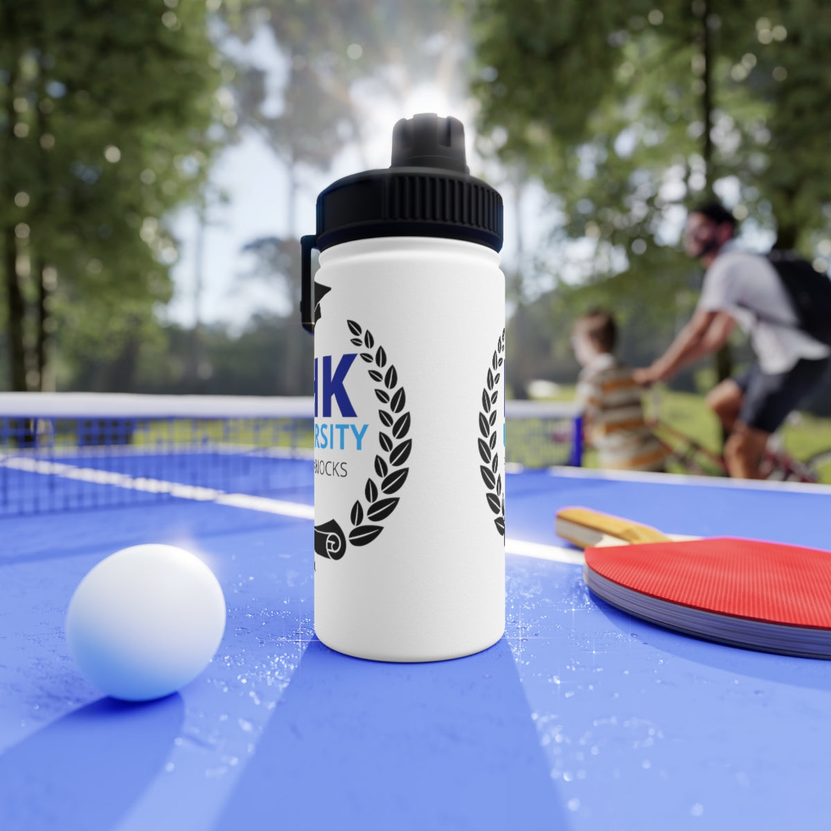 Stainless Steel Water Bottle, Sports Lid ( UHK UNIVERSITY )