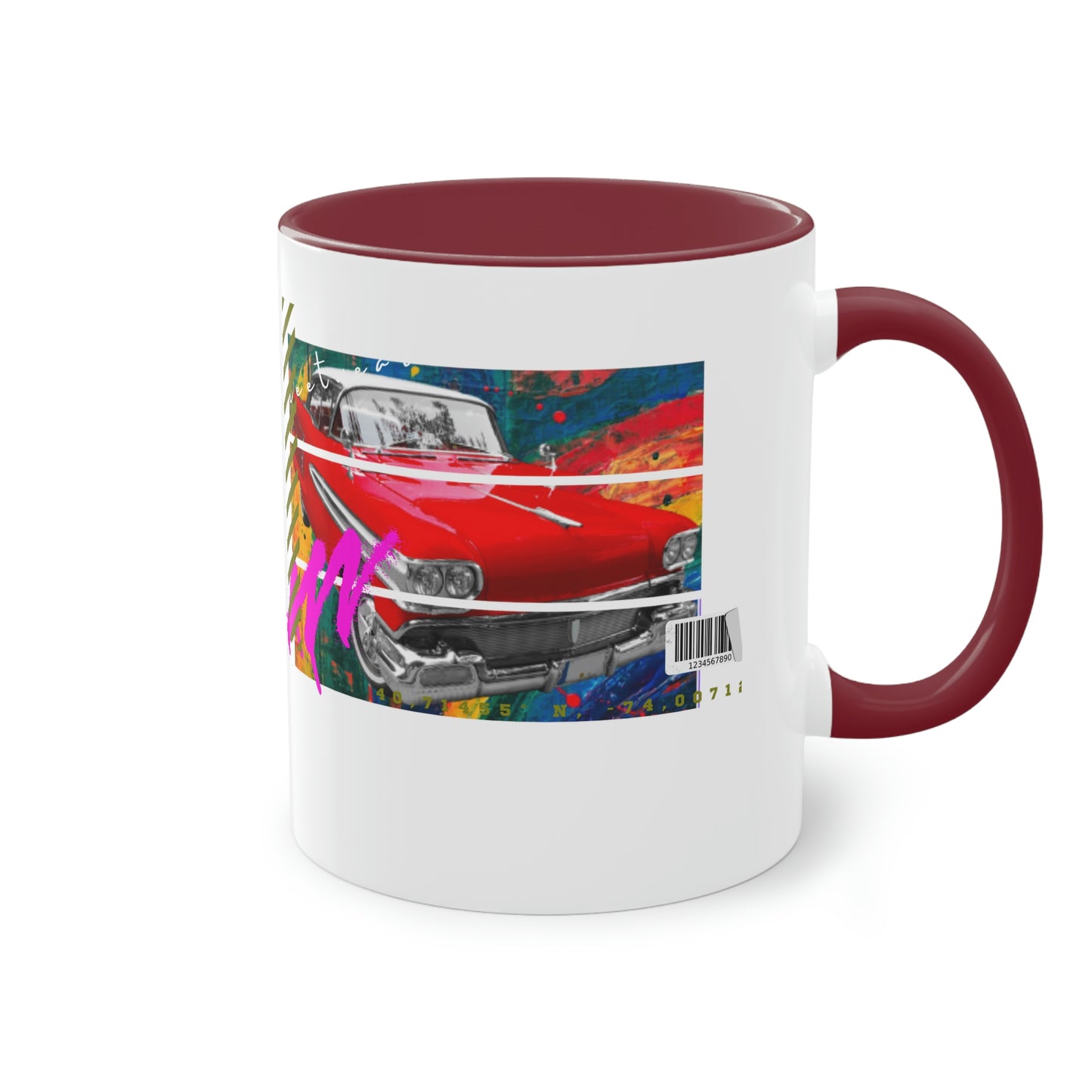 Coffee Mug  ( Urban Red Cadillac )