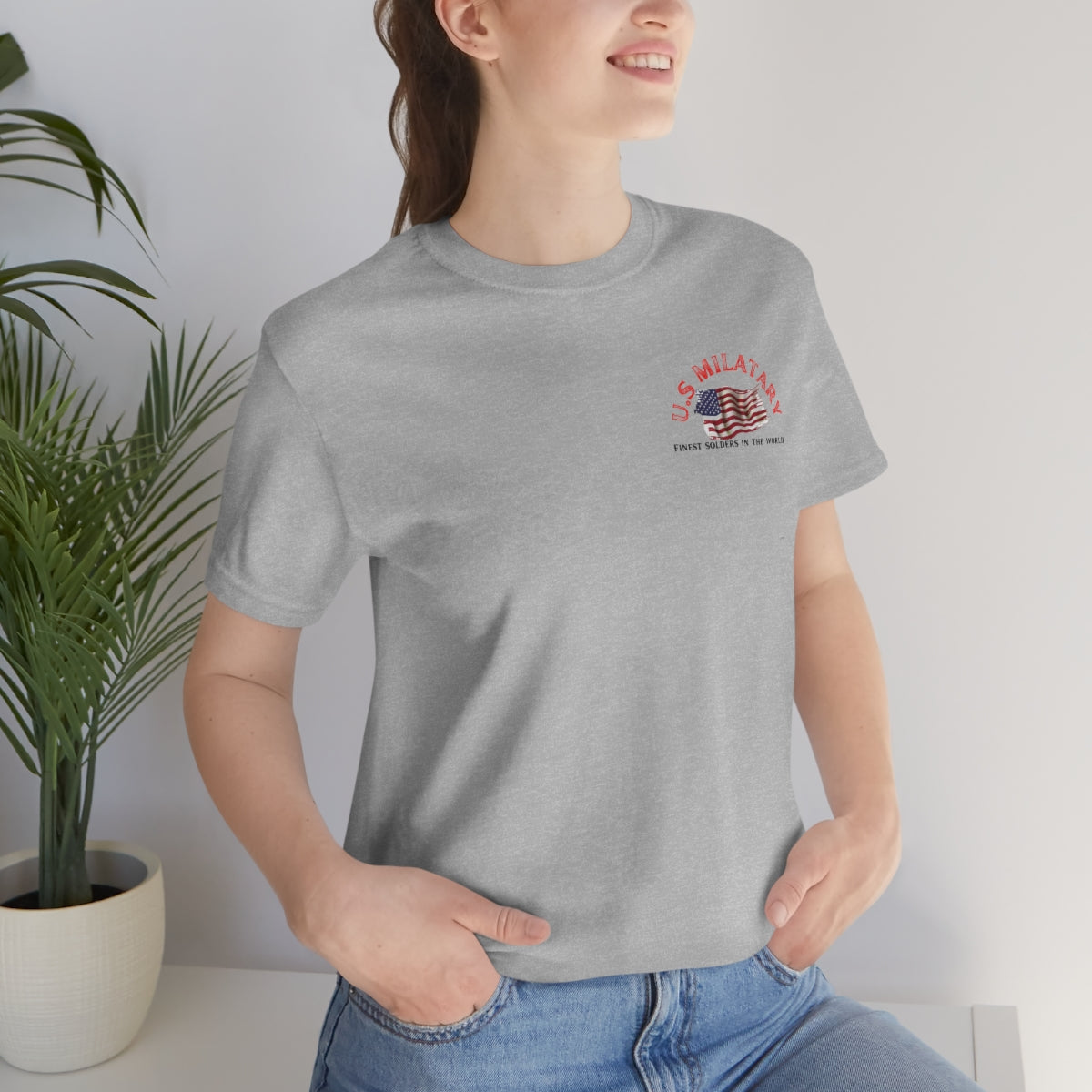 T-Shirt Premium Quality Jersey ( US Military ) Military Style