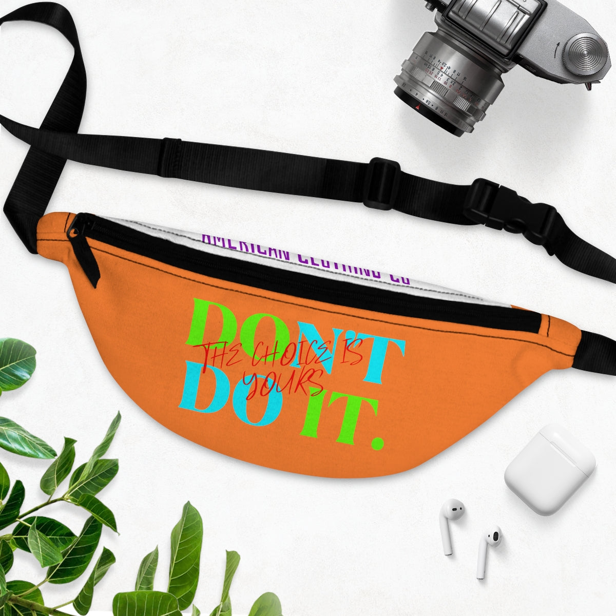 Fanny Pack ( DO it Don't Do It Orange )