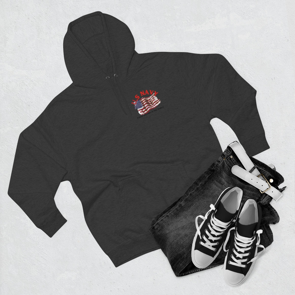 Hoodie ( US Navy ) Military style