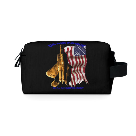 Toiletry Bag (Air Force Raptor Black  ) Military Styling