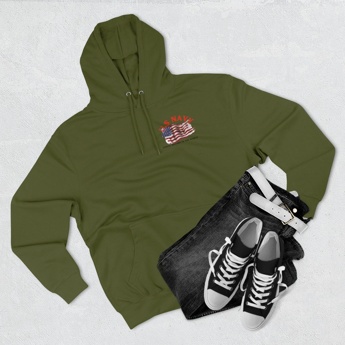 Hoodie ( US Navy ) Military style
