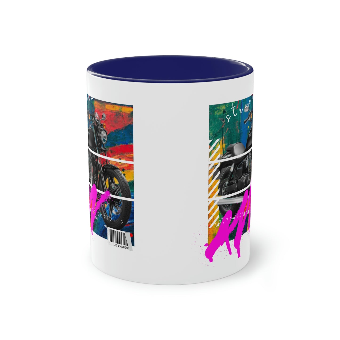 Coffee Mug  ( Urban Black Sports Bike )