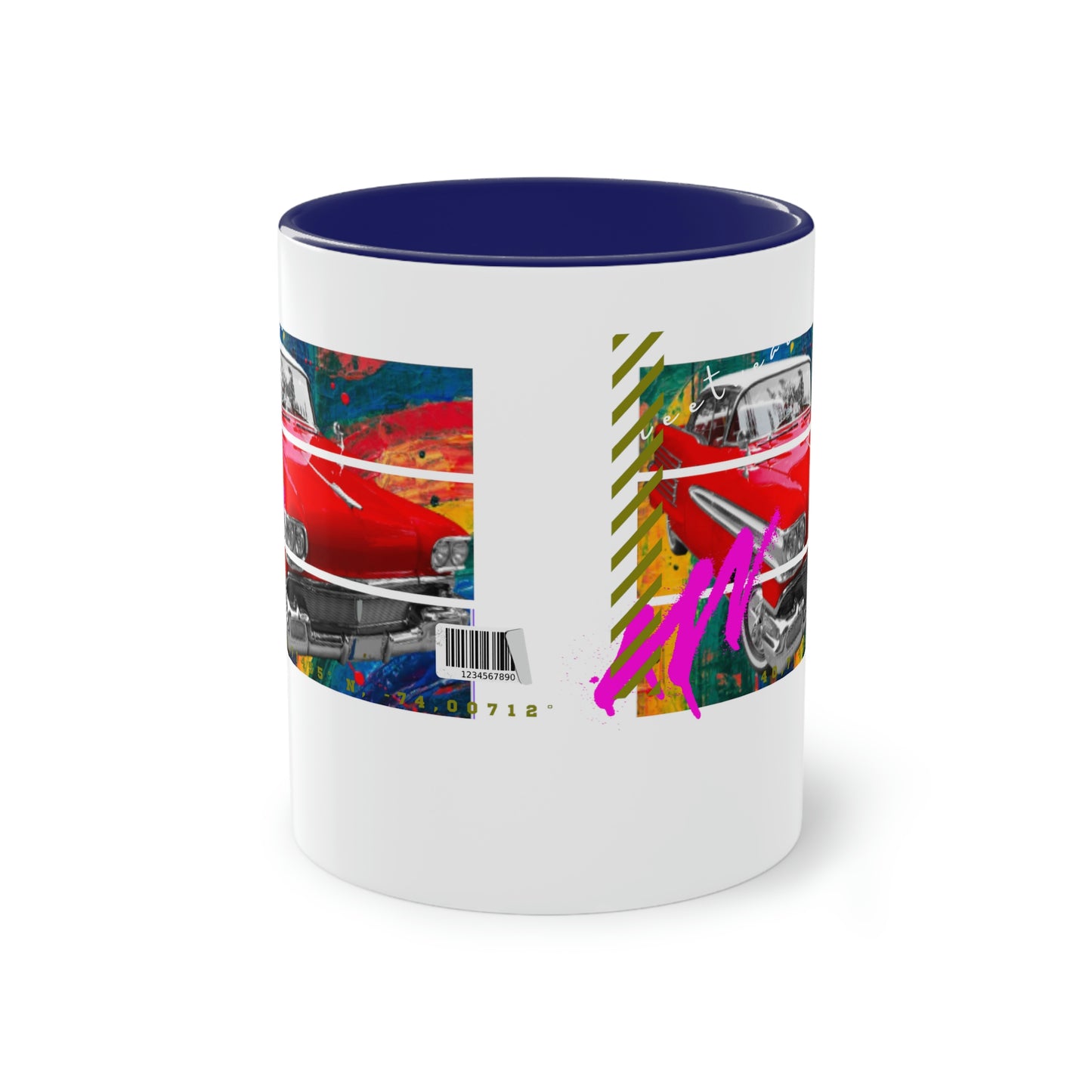 Coffee Mug  ( Urban Red Cadillac )