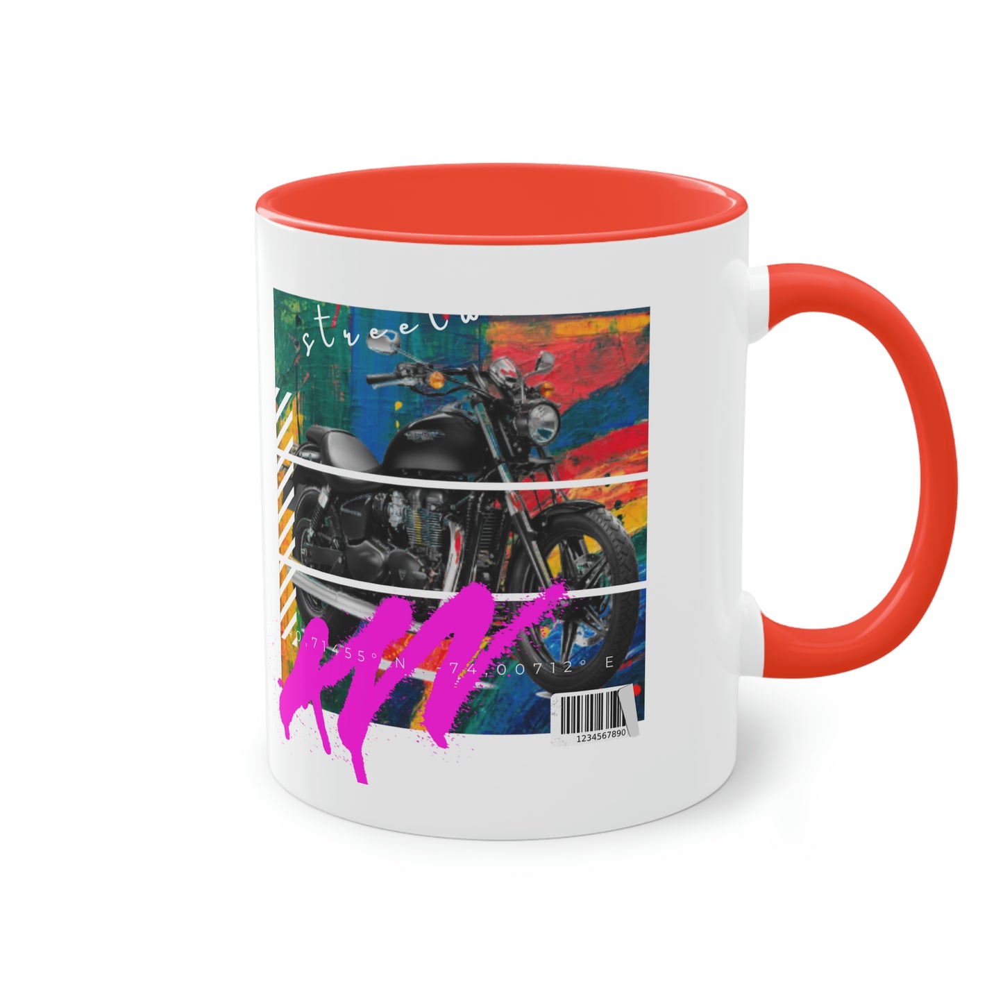 Coffee Mug  ( Urban Black Sports Bike )