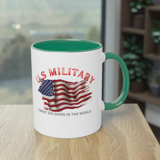 Coffee Mug  ( US Military ) Military Style