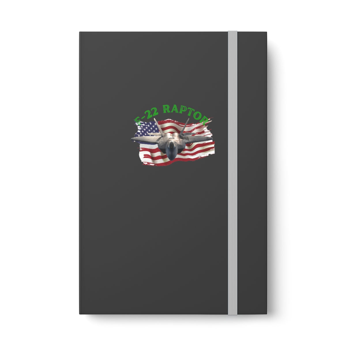 Hardcover Journal Color Contrast Notebook - Ruled ( RAPTOR 1 ) Military Styling