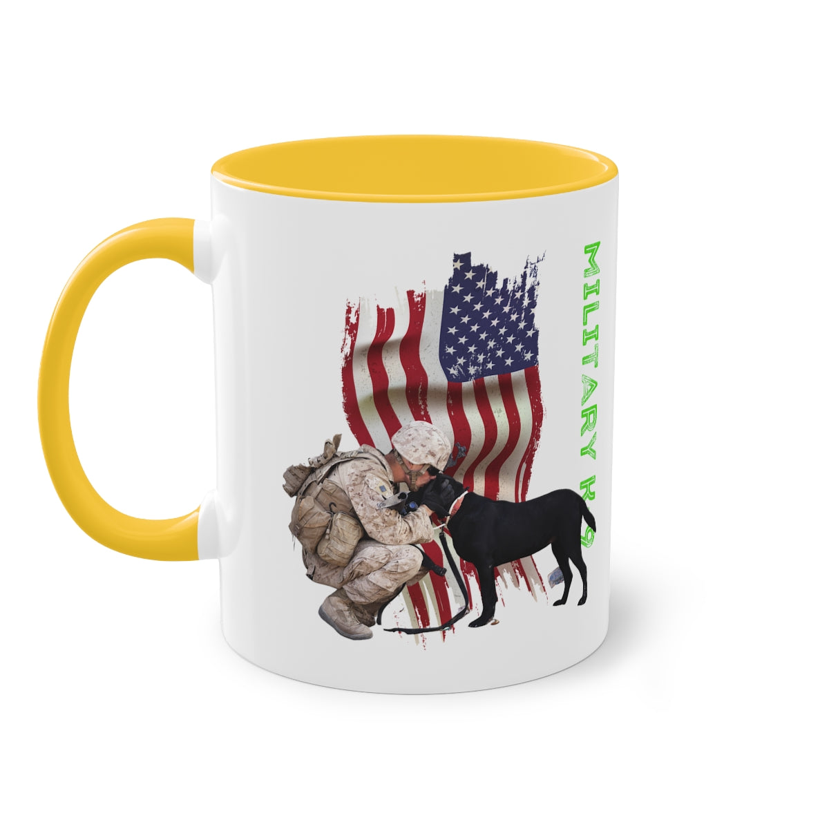 Coffee Mug  ( Military K-9 Unit ) Military Style